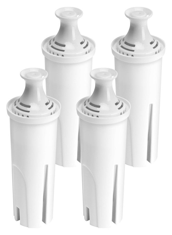 APPLIANCEMATES فلتر مياه بديل لإبريق وموزع بريتا، عبوة من 4 فلاتر مياه مناسبة لبريتا OB03، وفلتر بريتاني، وكلاسيك 35557، ومافيا 107007 من APPLIANCEMATES - Image 1